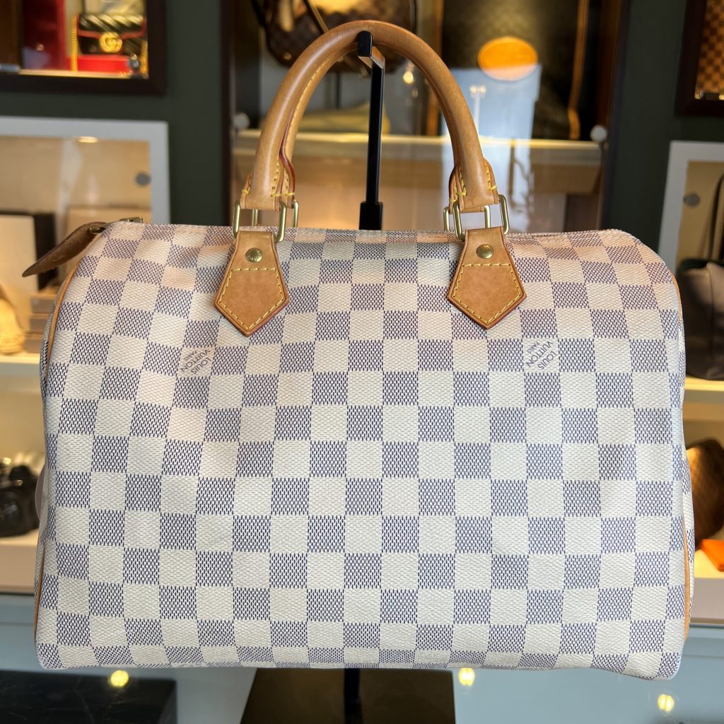 Louis Vuitton Tasche Speedy 30 Damier Azur Louis Vuitton Speedy 30 Damier Azur | Reve by roxan
