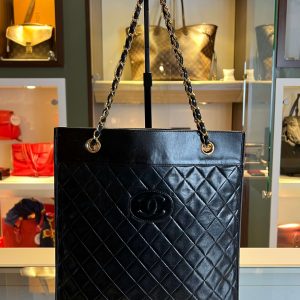 chanel tote bag chain