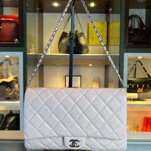 chanel quilted caviar flap bag