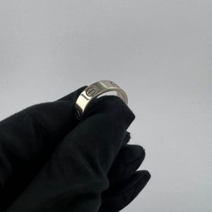 cartier love ring 18k witgoud