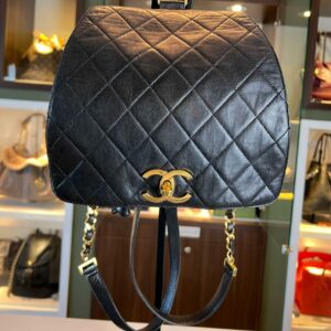 chanel CC backpack