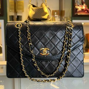 chanel vintage half moon