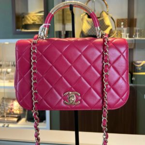 chanel 2way top handle
