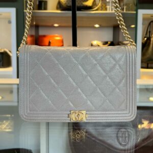 Chanel Boy Wallet on chain