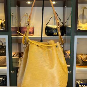 louis vuitton noé epi leather yellow