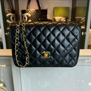 chanel half moon flap bag