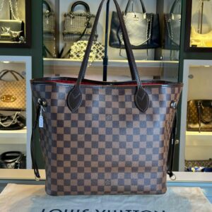 louis vuitton neverfull mm damier ebene