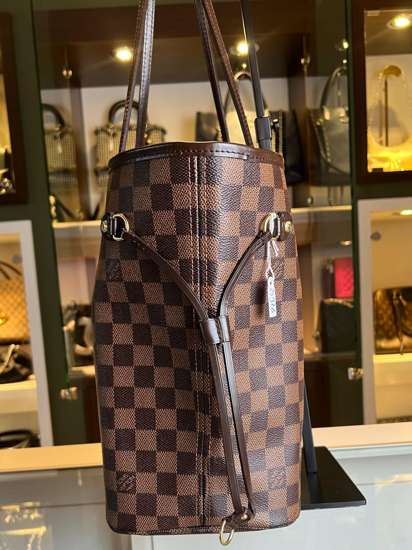 Louis Vuitton Neverfull MM Damier Ebene - Afbeelding 6