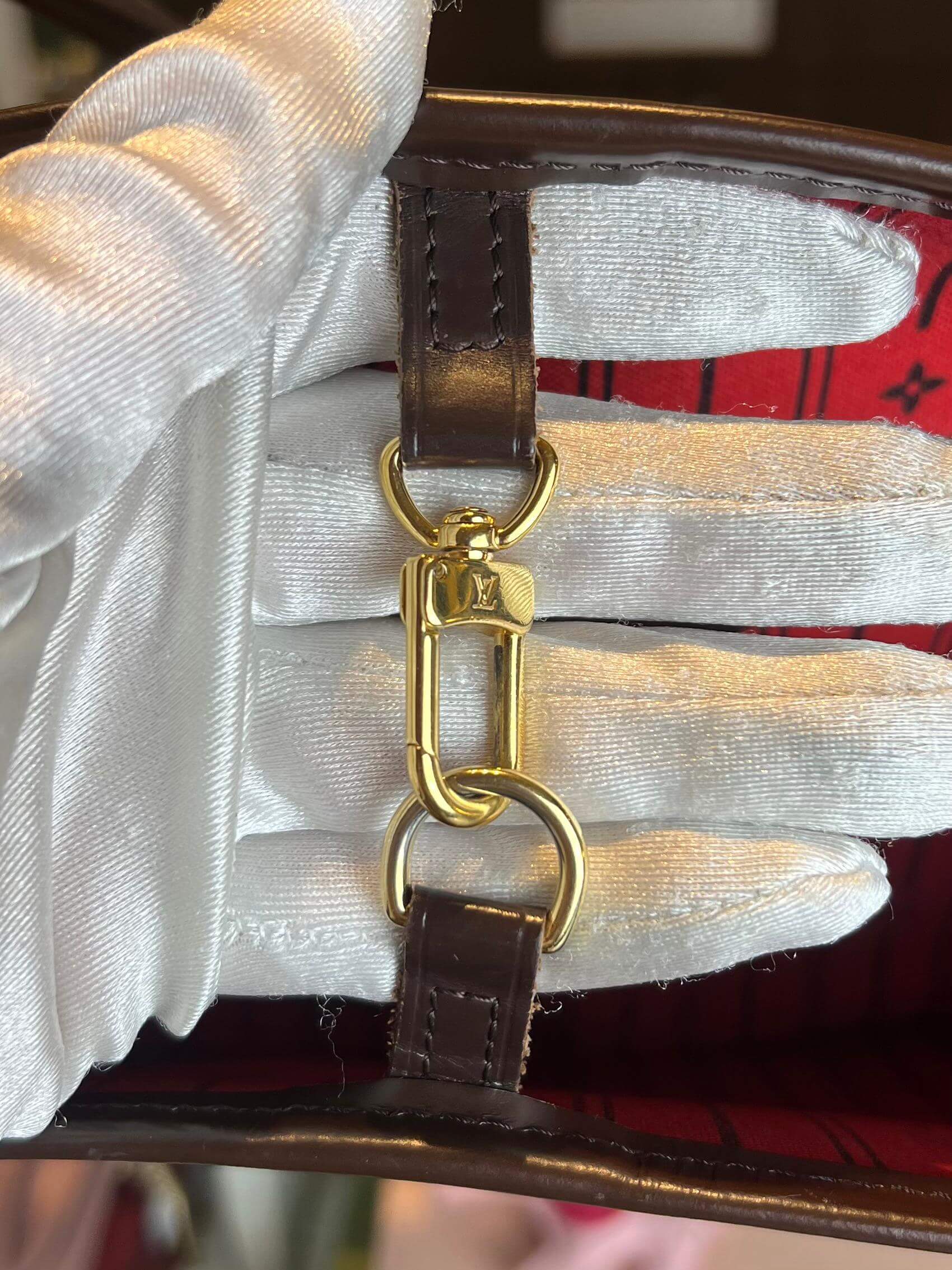 Louis Vuitton Neverfull MM Damier Ebene - Afbeelding 11