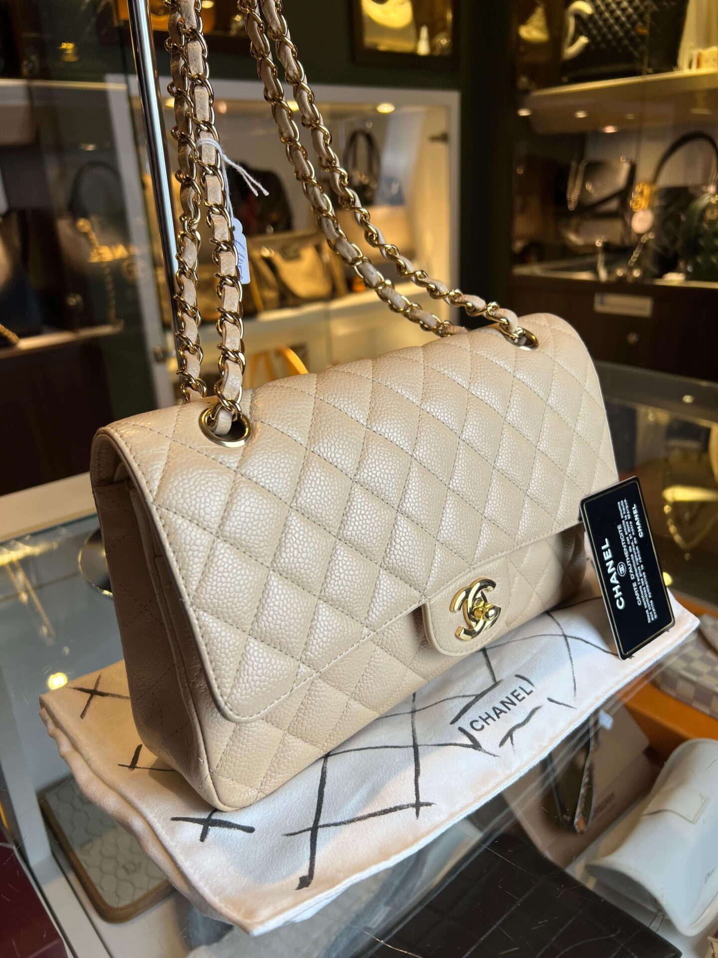Chanel Classic Double Flap Bag medium - Afbeelding 2