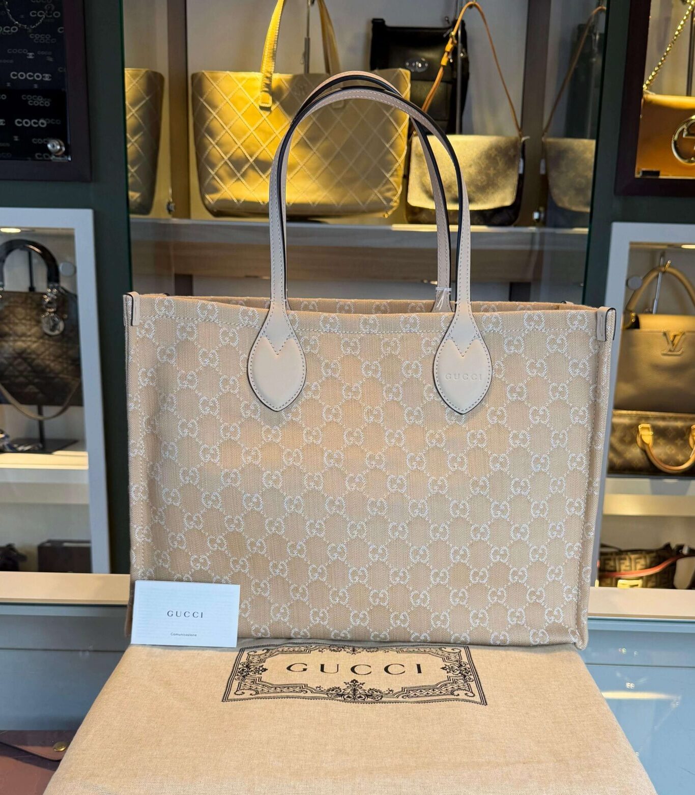 Gucci Ophidia Large Tote Bag