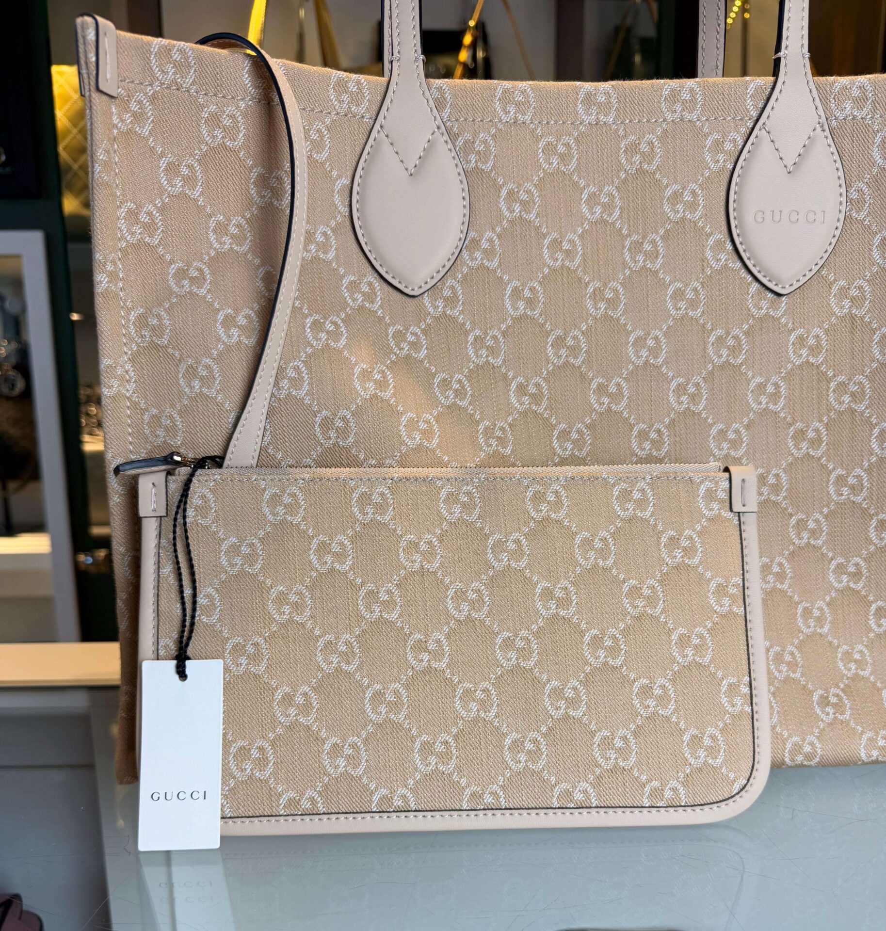 Gucci Ophidia Large Tote Bag - Afbeelding 8