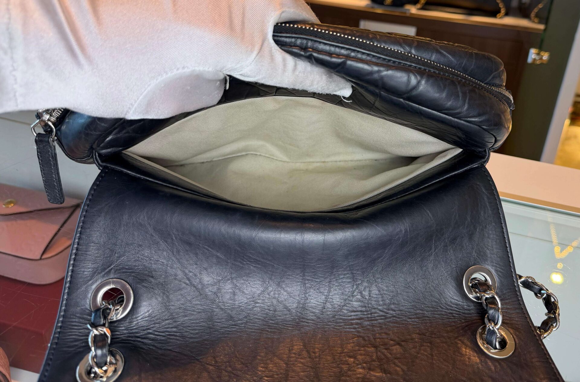 Chanel Easy Zip Flap bag - Afbeelding 13