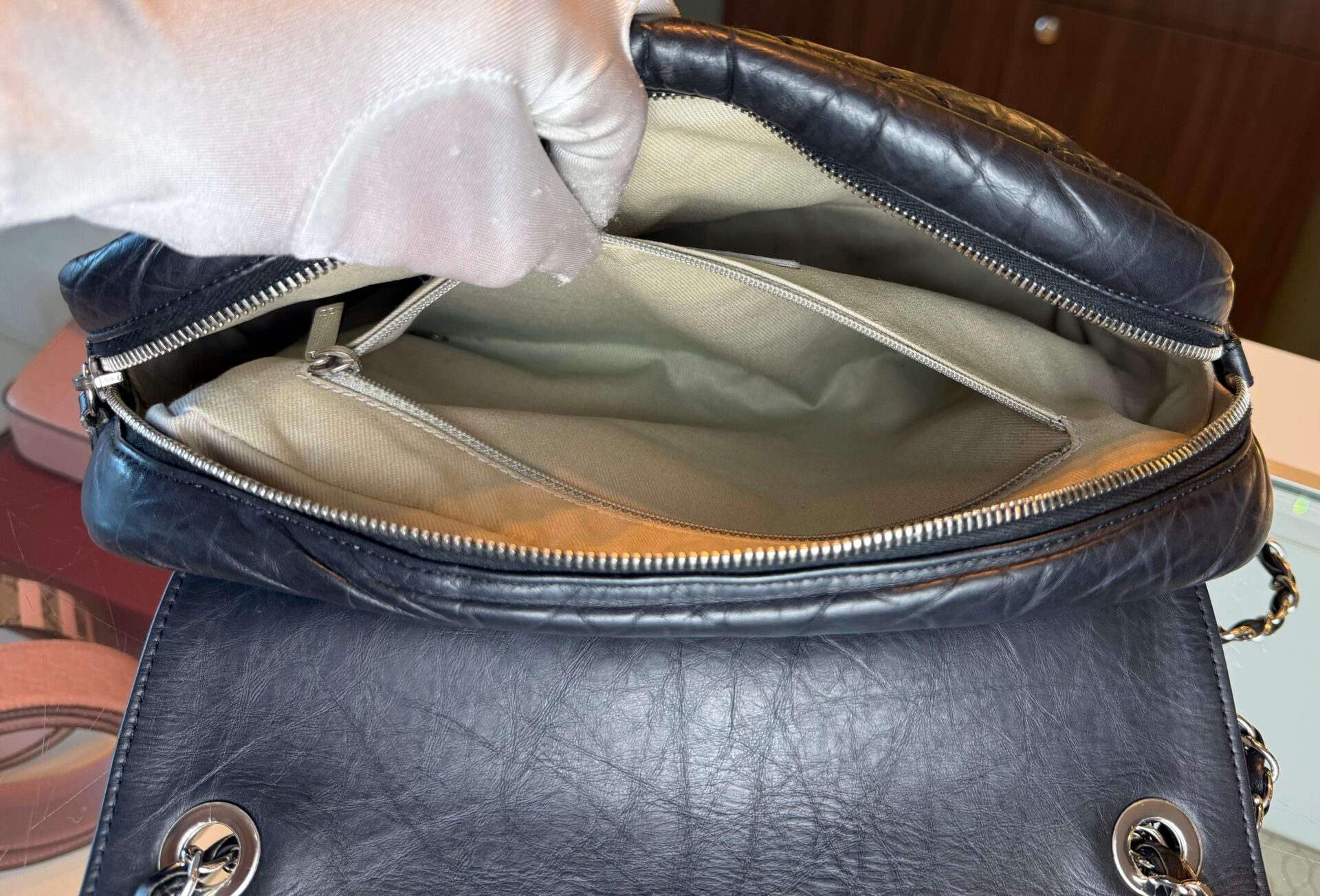 Chanel Easy Zip Flap bag - Afbeelding 11