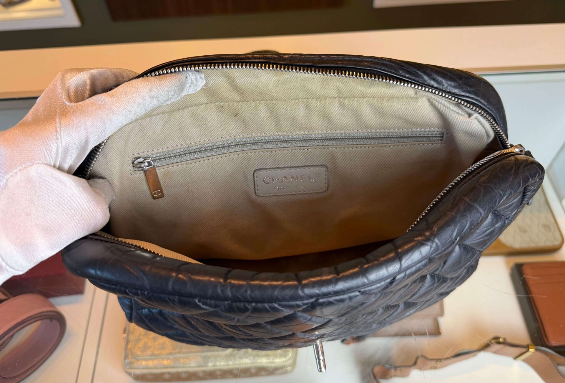 Chanel Easy Zip Flap bag - Afbeelding 10