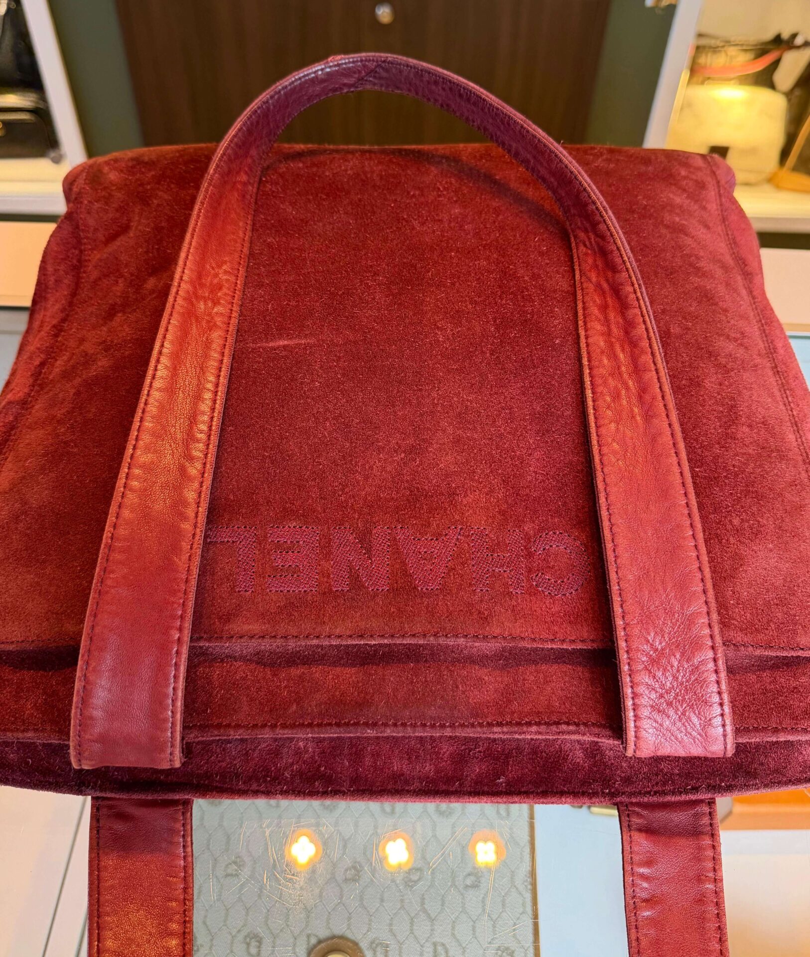 Chanel Vintage Tote Bag - Afbeelding 11