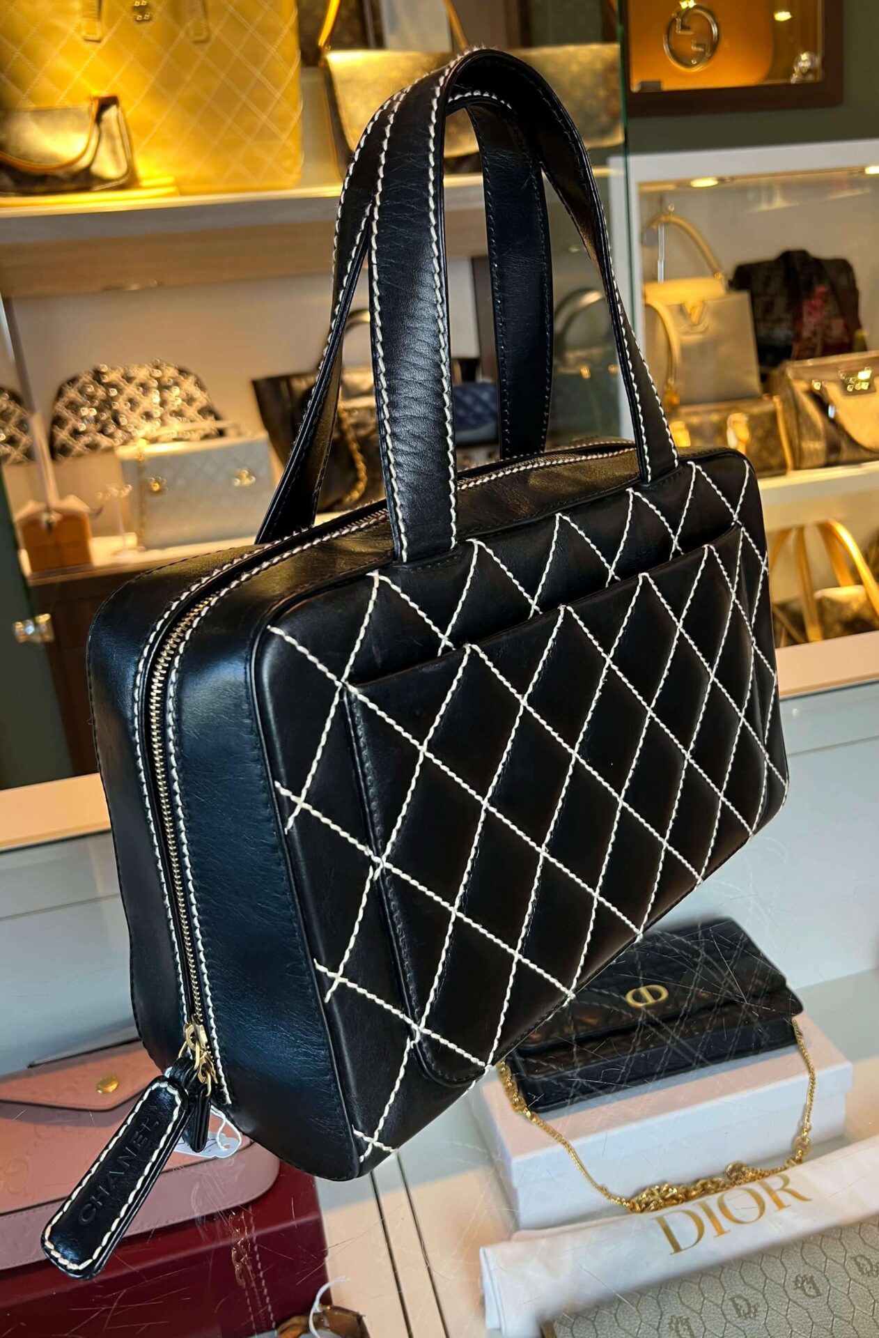 Chanel Wild Stitch Boston Bag - Afbeelding 7