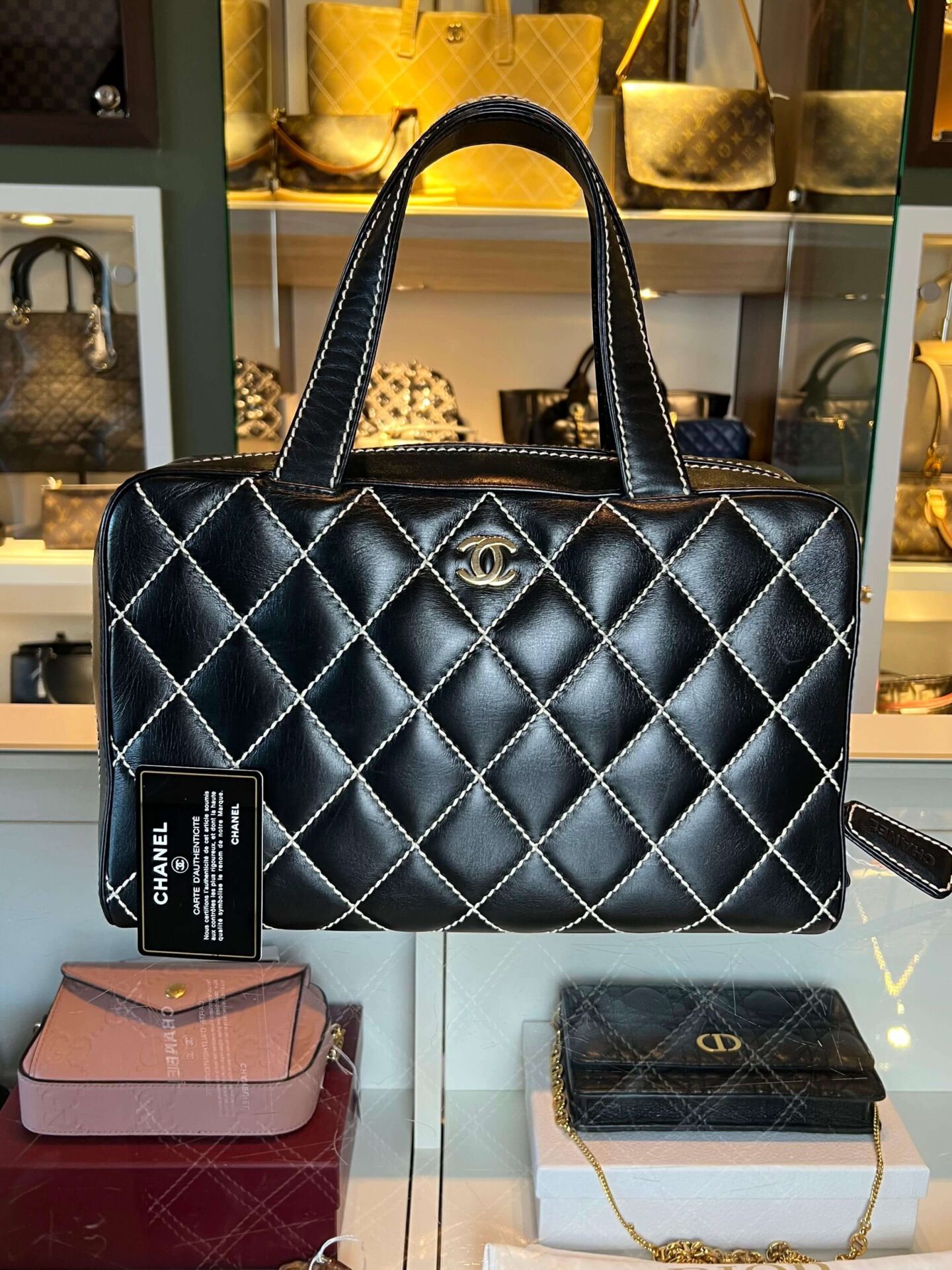 Chanel Wild Stitch Boston Bag