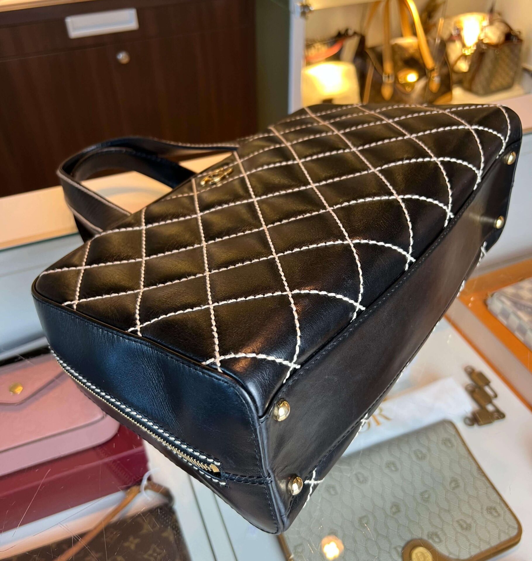 Chanel Wild Stitch Boston Bag - Afbeelding 14