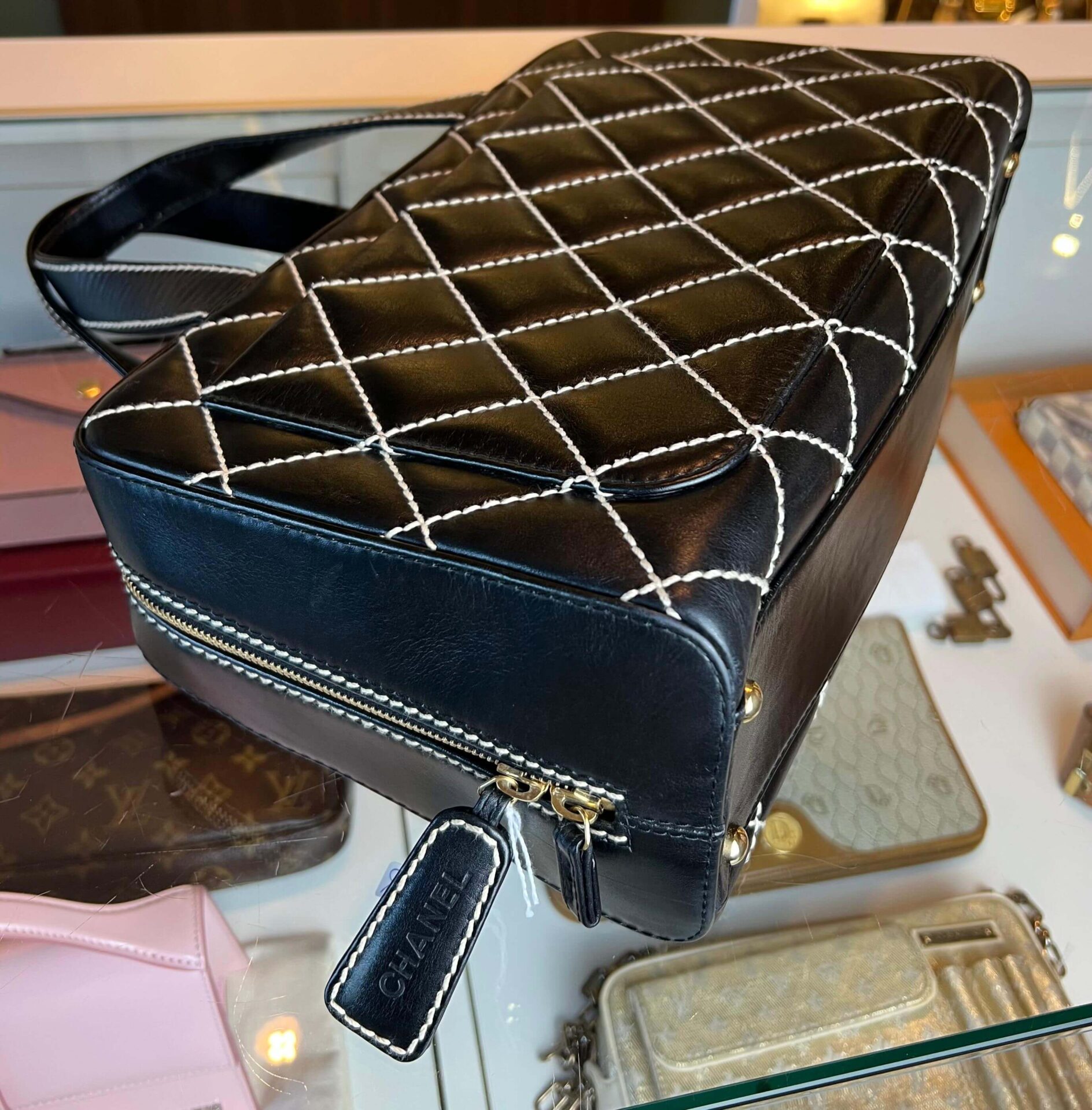 Chanel Wild Stitch Boston Bag - Afbeelding 11