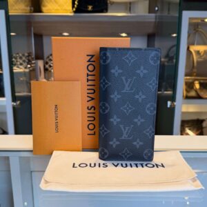 Louis Vuitton Brazza Wallet Monogram Eclipse