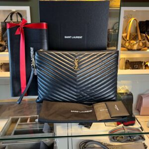 Yves Saint Laurent Cassandre Matelassé pouch
