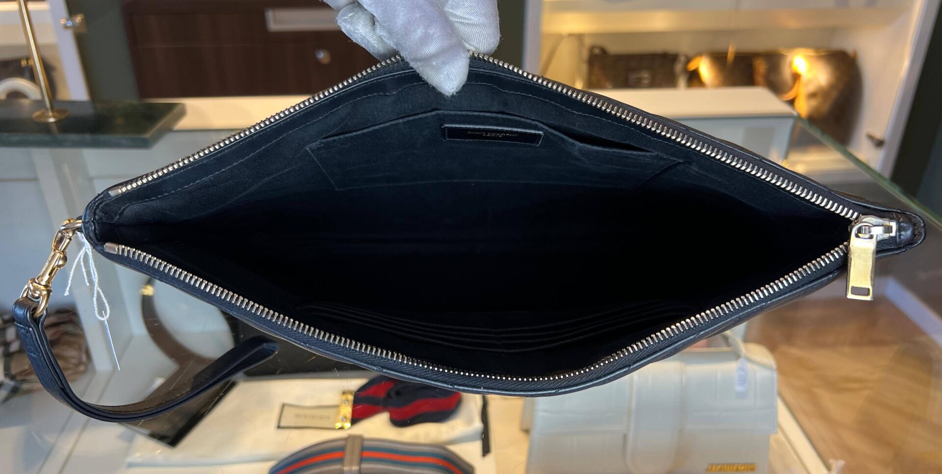 Yves Saint Laurent Cassandre Matelassé pouch - Afbeelding 11