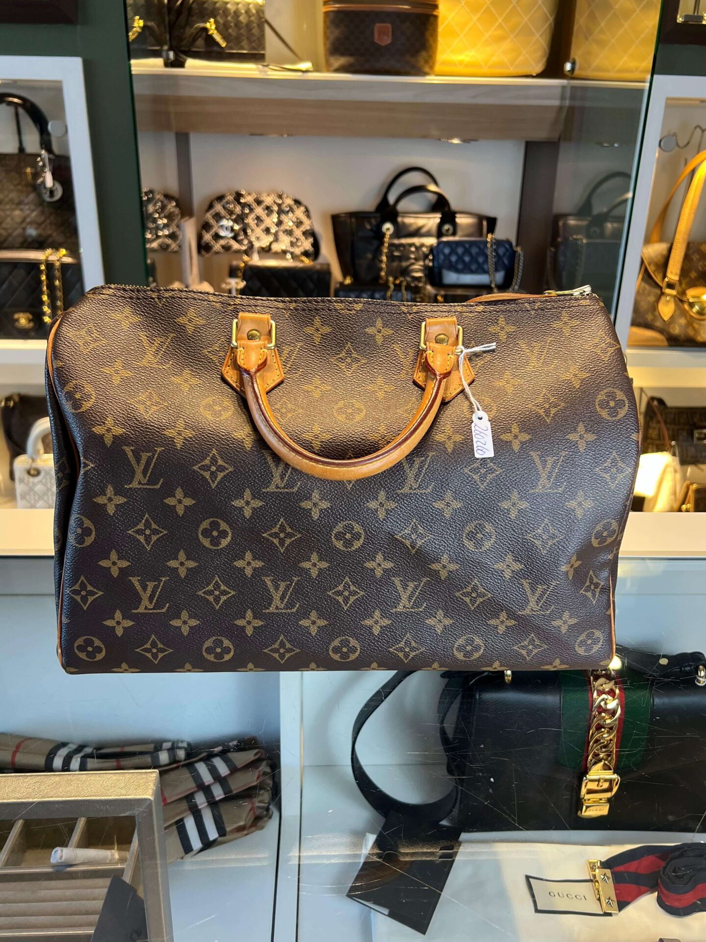 Louis Vuitton Speedy 35 Monogram - Afbeelding 3