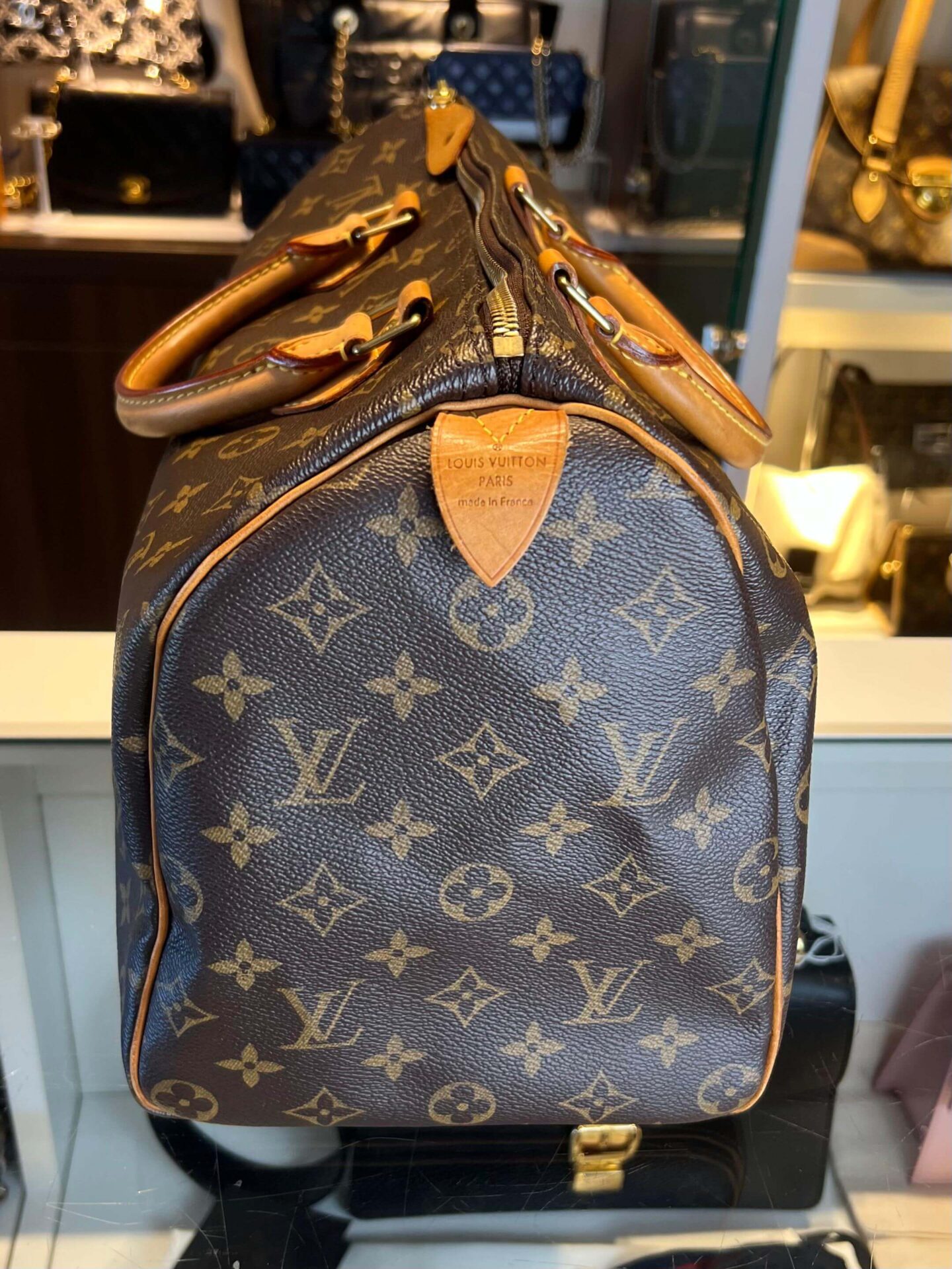 Louis Vuitton Speedy 35 Monogram - Afbeelding 6
