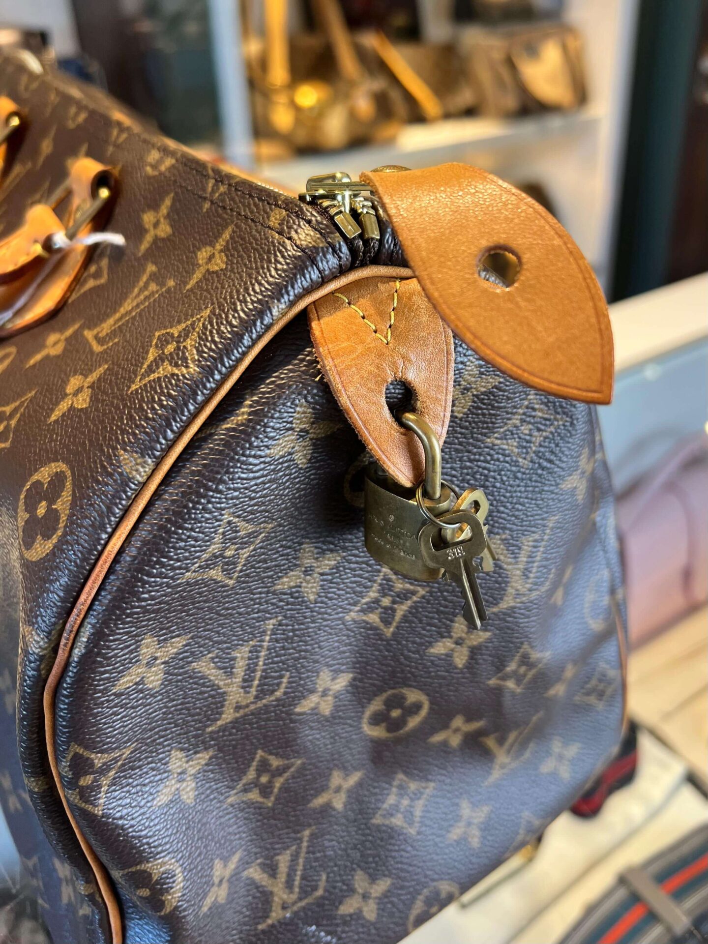 Louis Vuitton Speedy 35 Monogram - Afbeelding 7