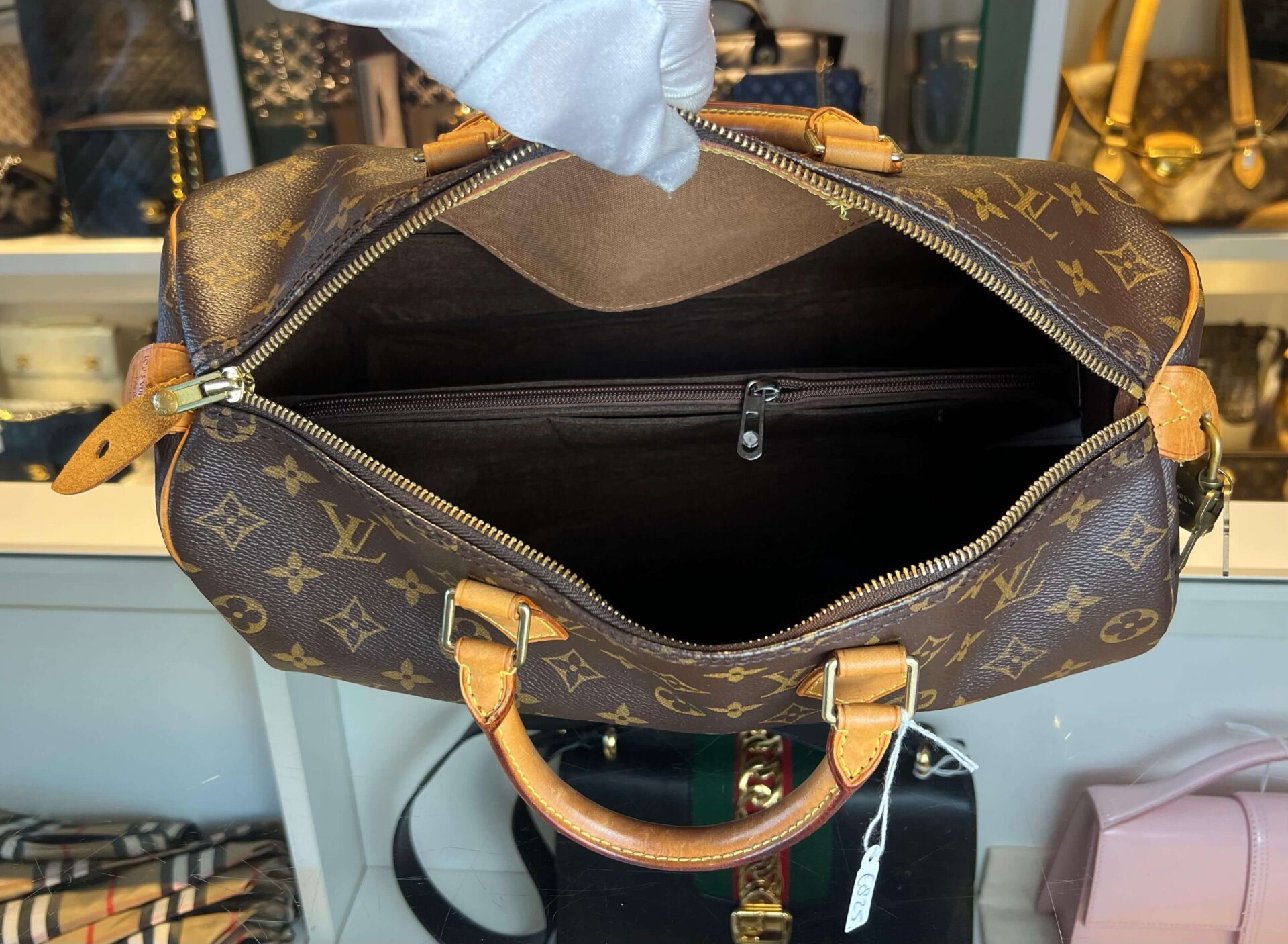 Louis Vuitton Speedy 35 Monogram - Afbeelding 14