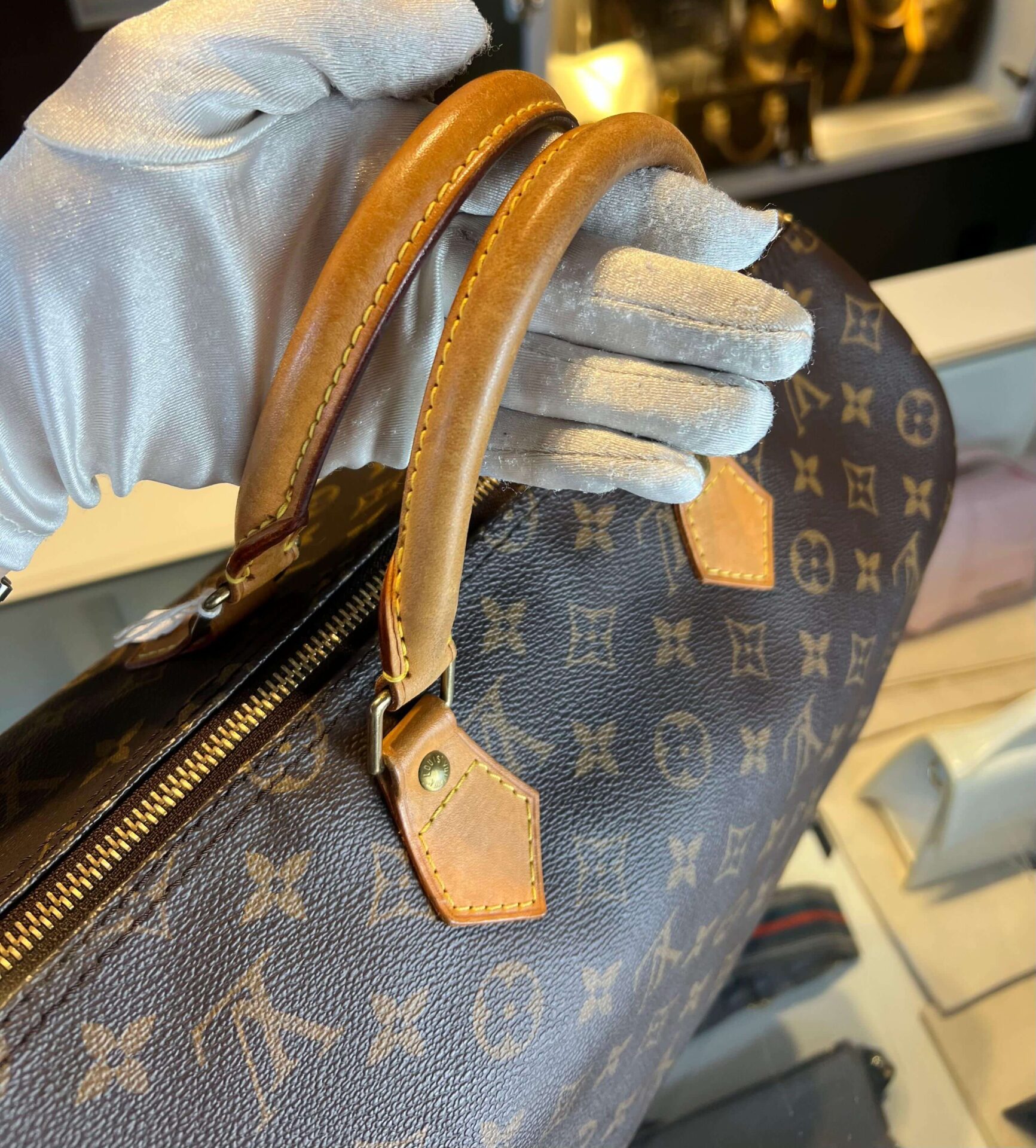 Louis Vuitton Speedy 35 Monogram - Afbeelding 12