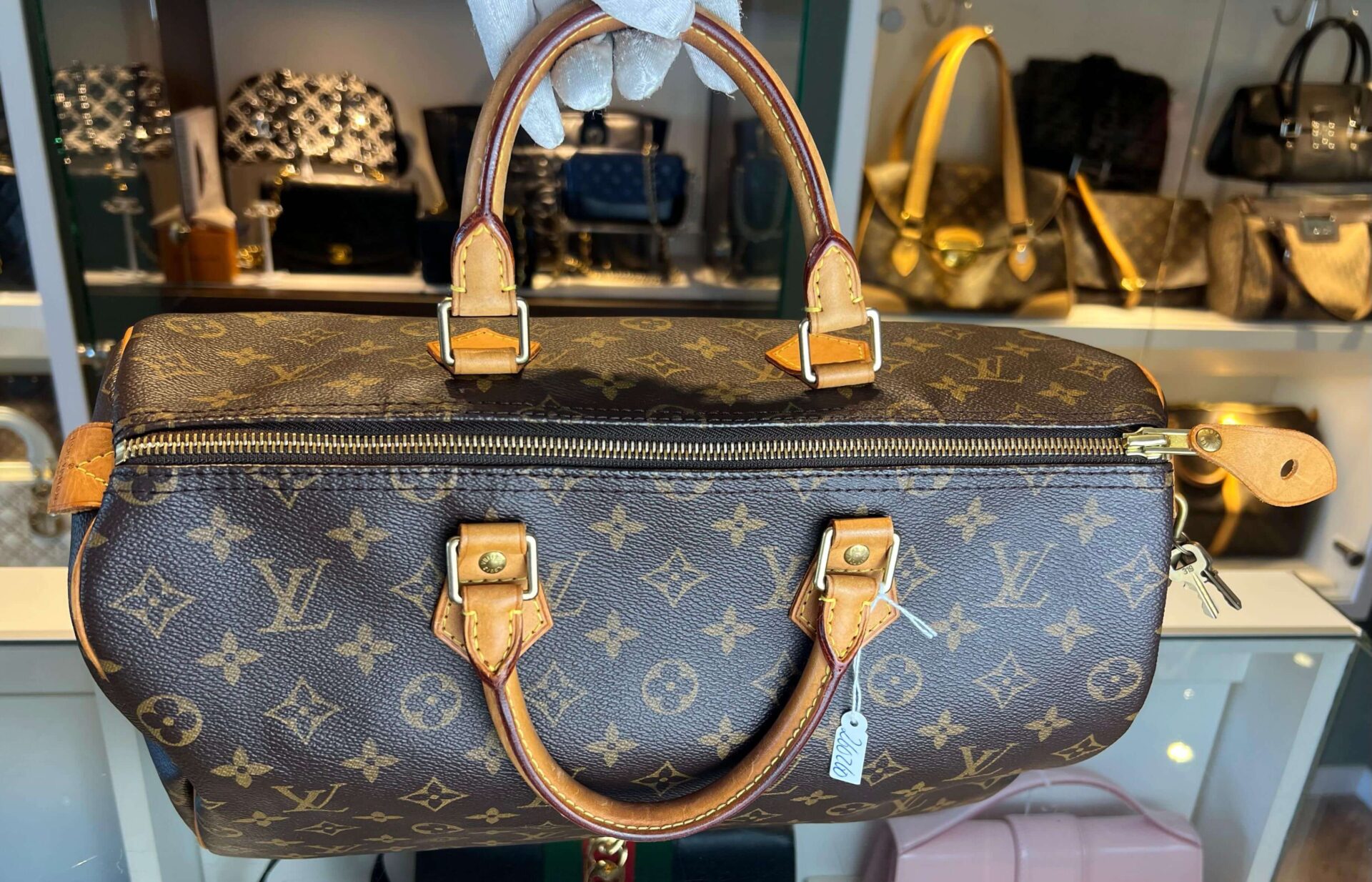 Louis Vuitton Speedy 35 Monogram - Afbeelding 11
