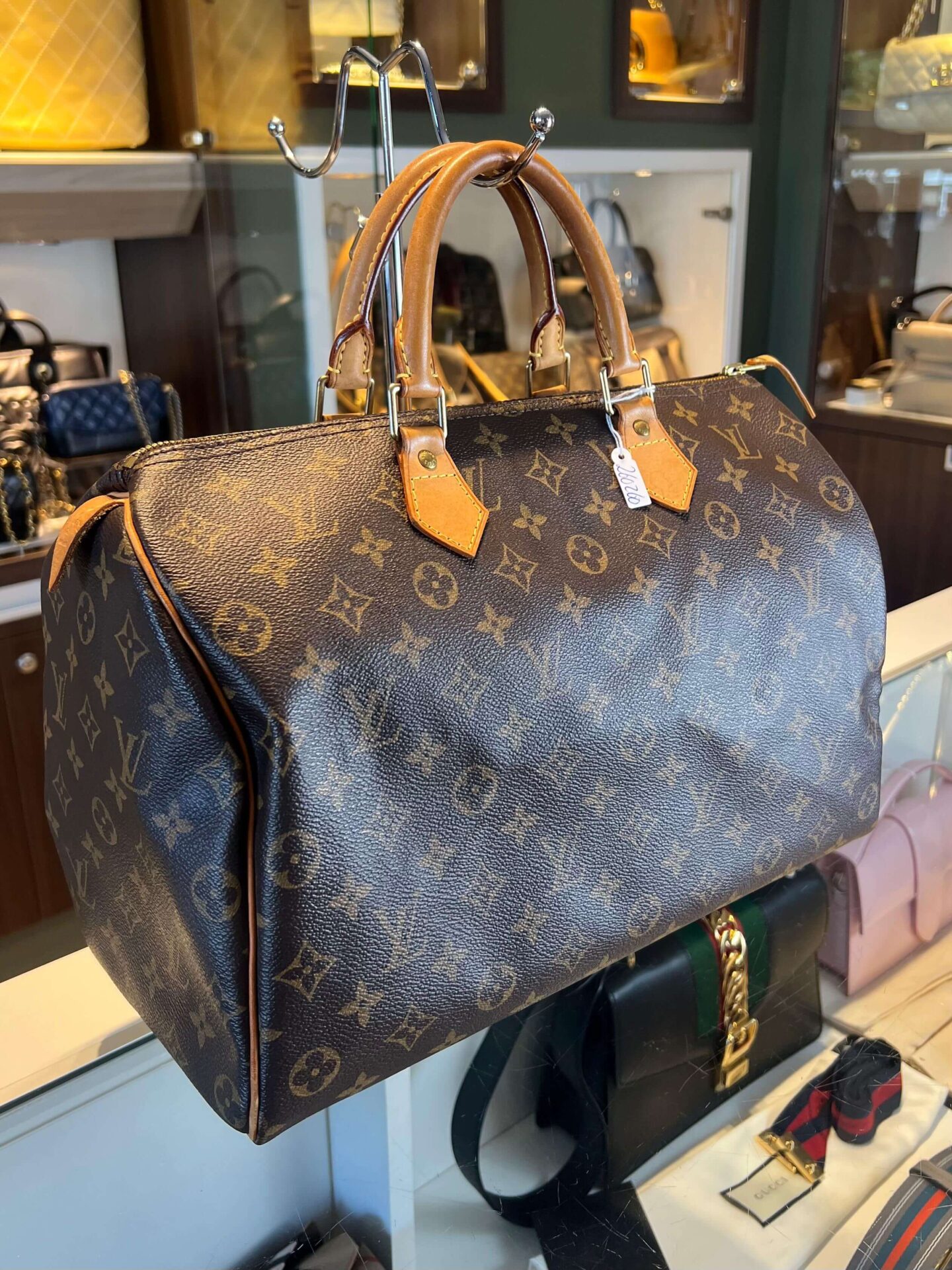 Louis Vuitton Speedy 35 Monogram - Afbeelding 4