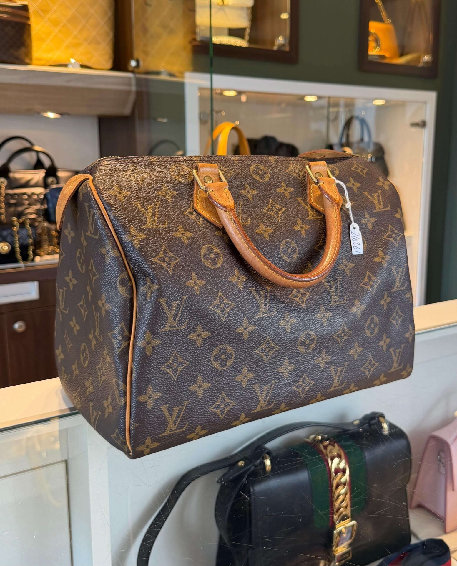 Louis Vuitton speedy 30 monogram - Afbeelding 2