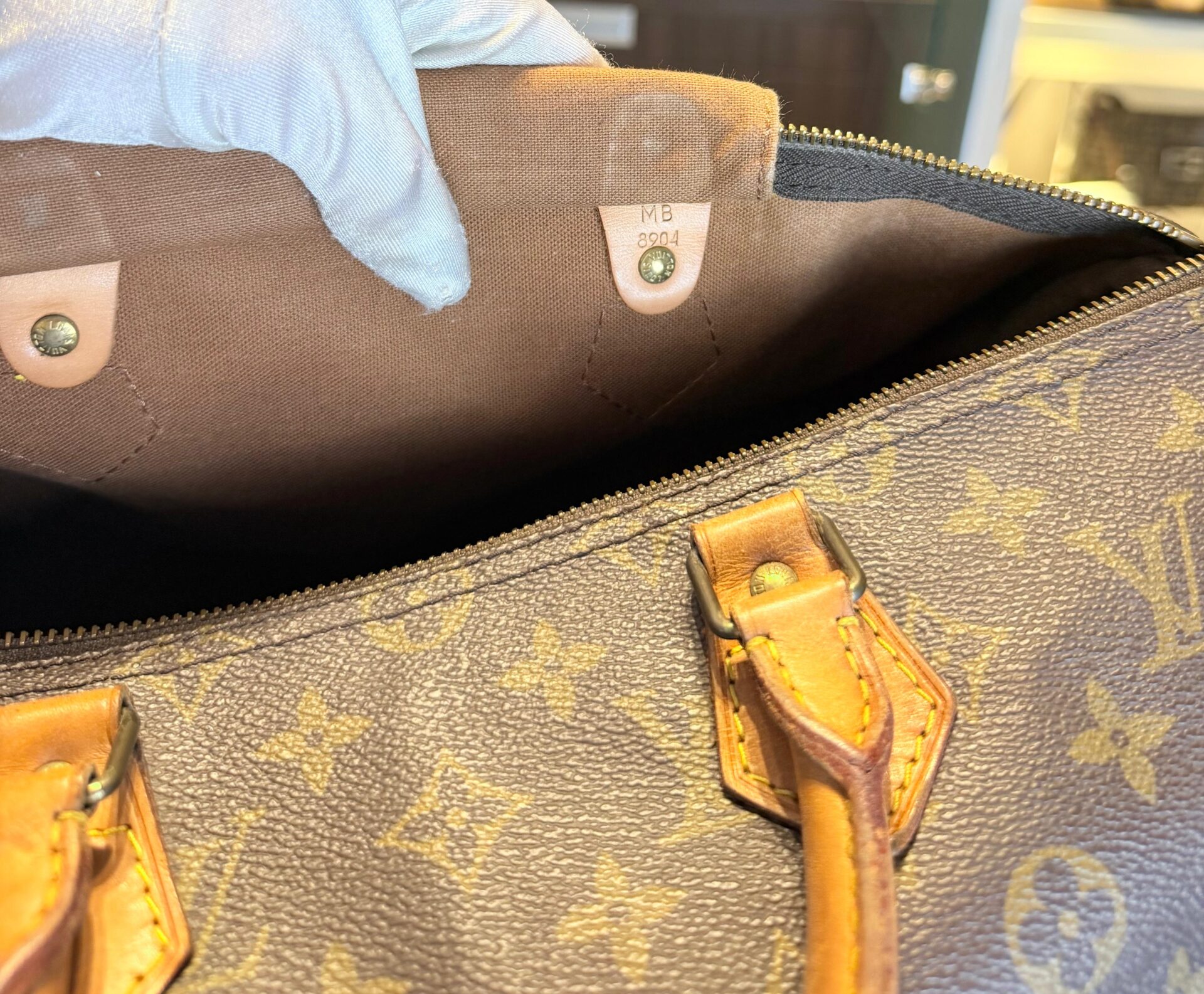 Louis Vuitton Speedy 35 Monogram - Afbeelding 16