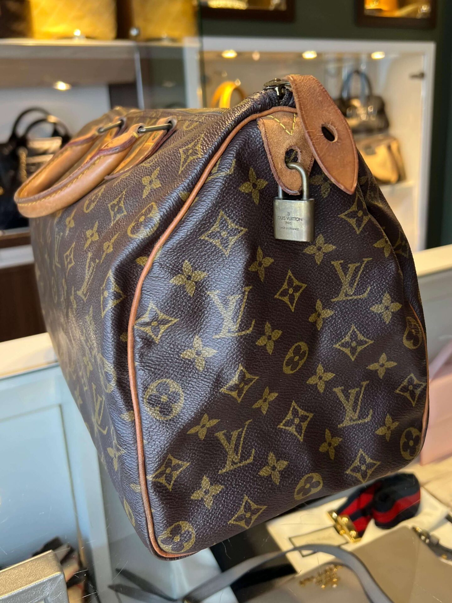 Louis Vuitton Speedy 35 Monogram - Afbeelding 5
