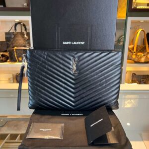 Yves Saint Laurent Cassandre Matelassé pouch