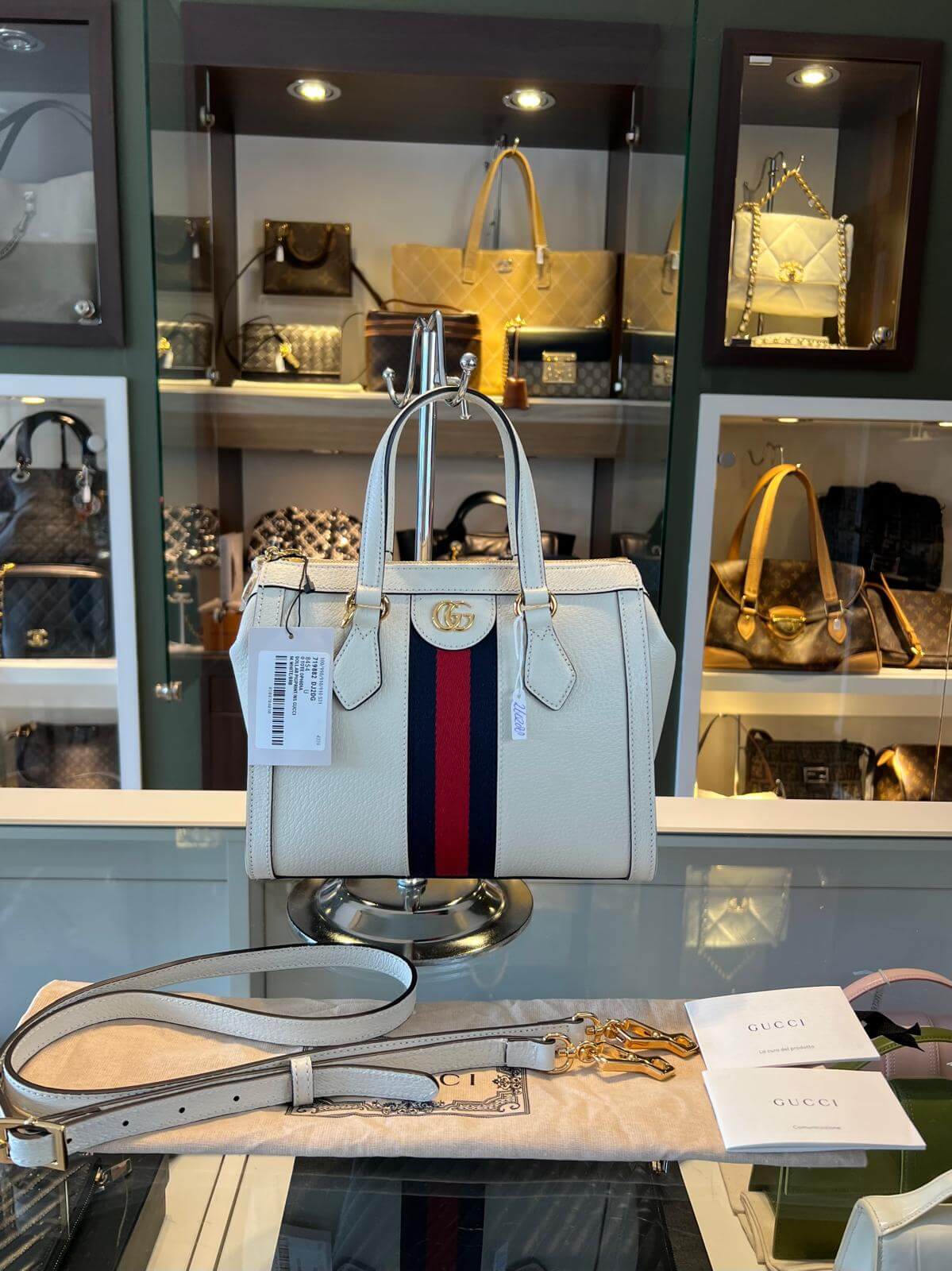 Gucci Ophidia Small Tote Bag