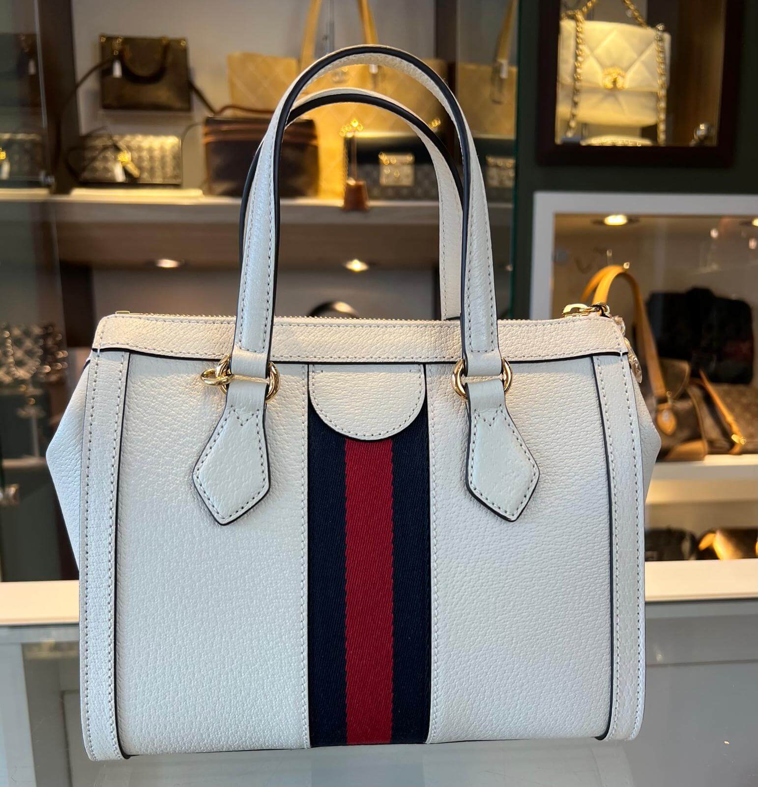 Gucci Ophidia Small Tote Bag - Afbeelding 6