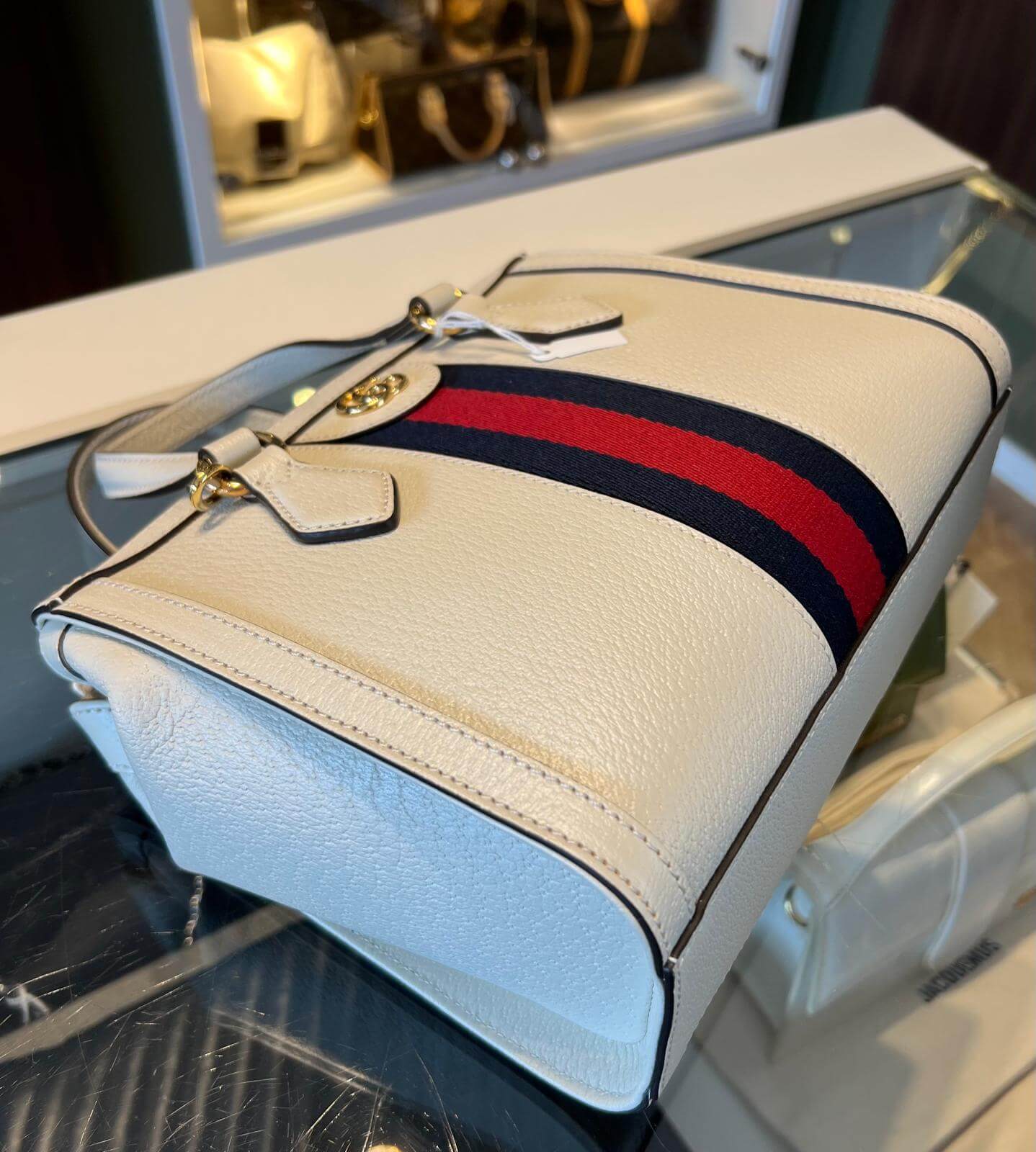 Gucci Ophidia Small Tote Bag - Afbeelding 13