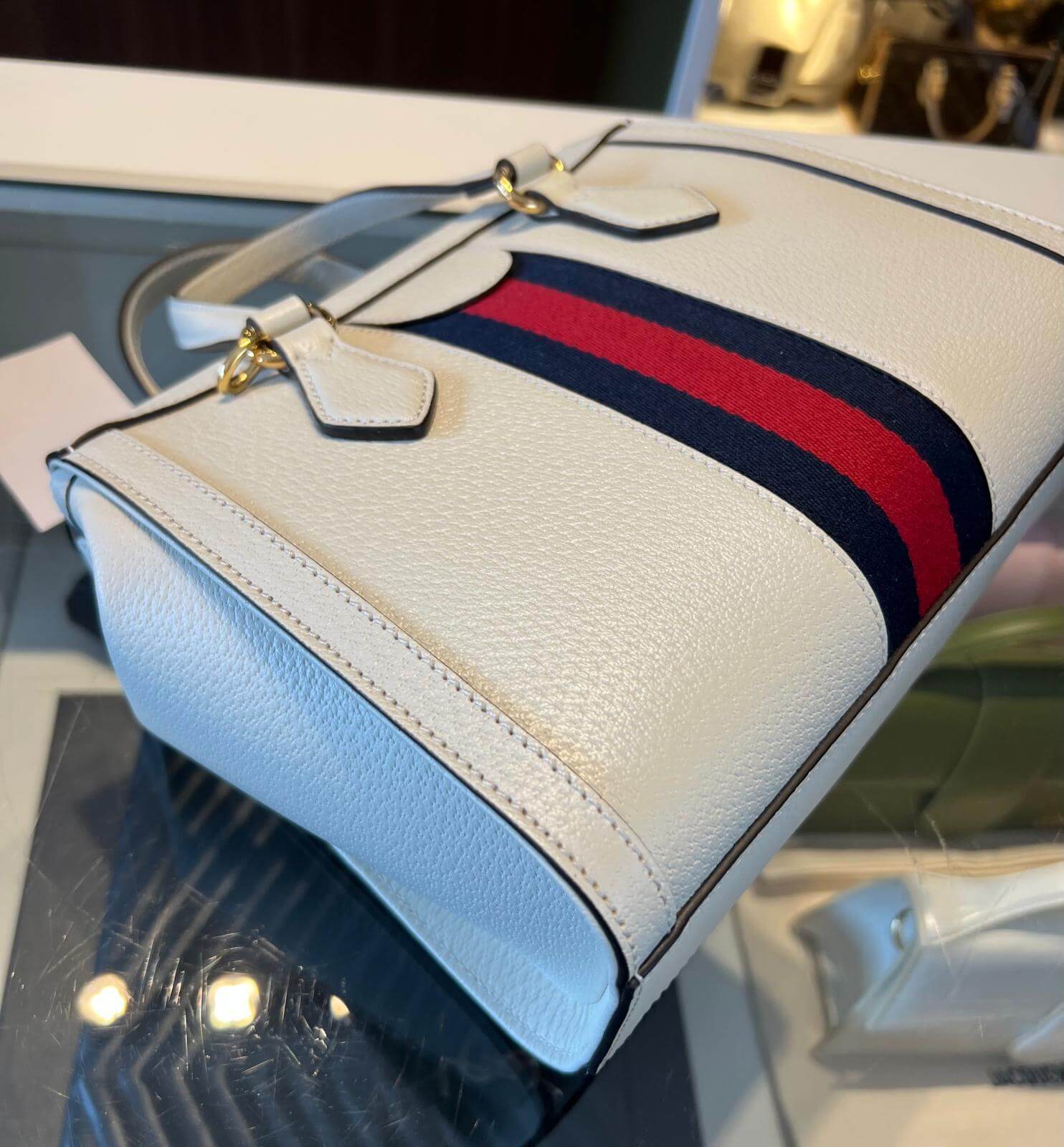 Gucci Ophidia Small Tote Bag - Afbeelding 15