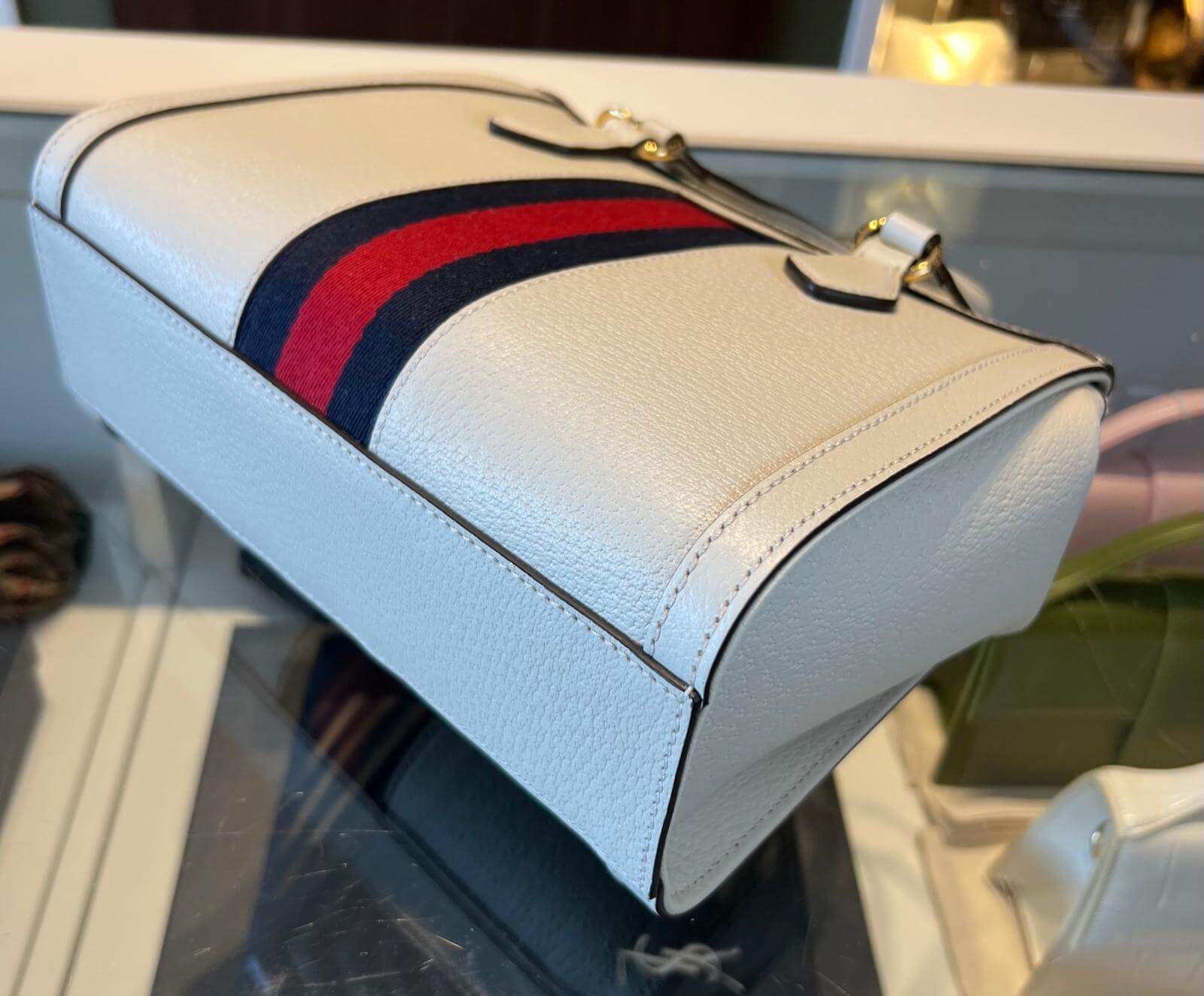 Gucci Ophidia Small Tote Bag - Afbeelding 16
