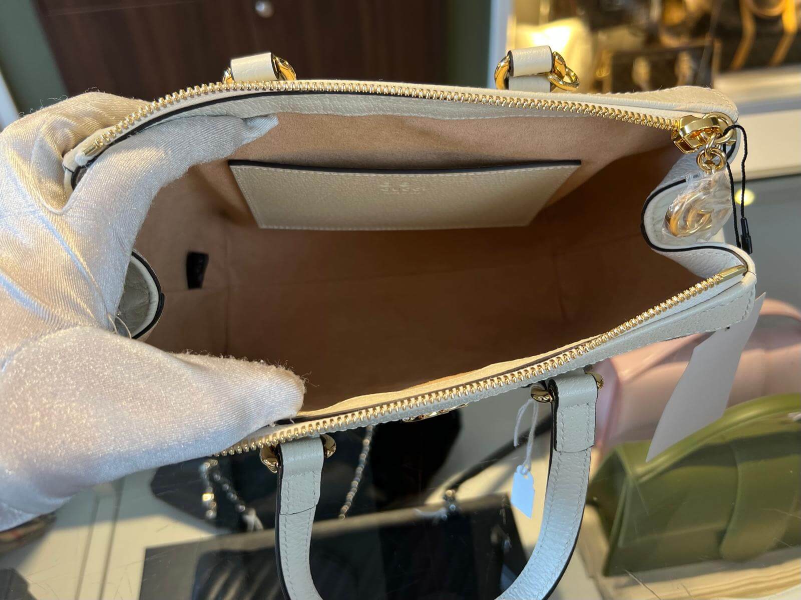 Gucci Ophidia Small Tote Bag - Afbeelding 10