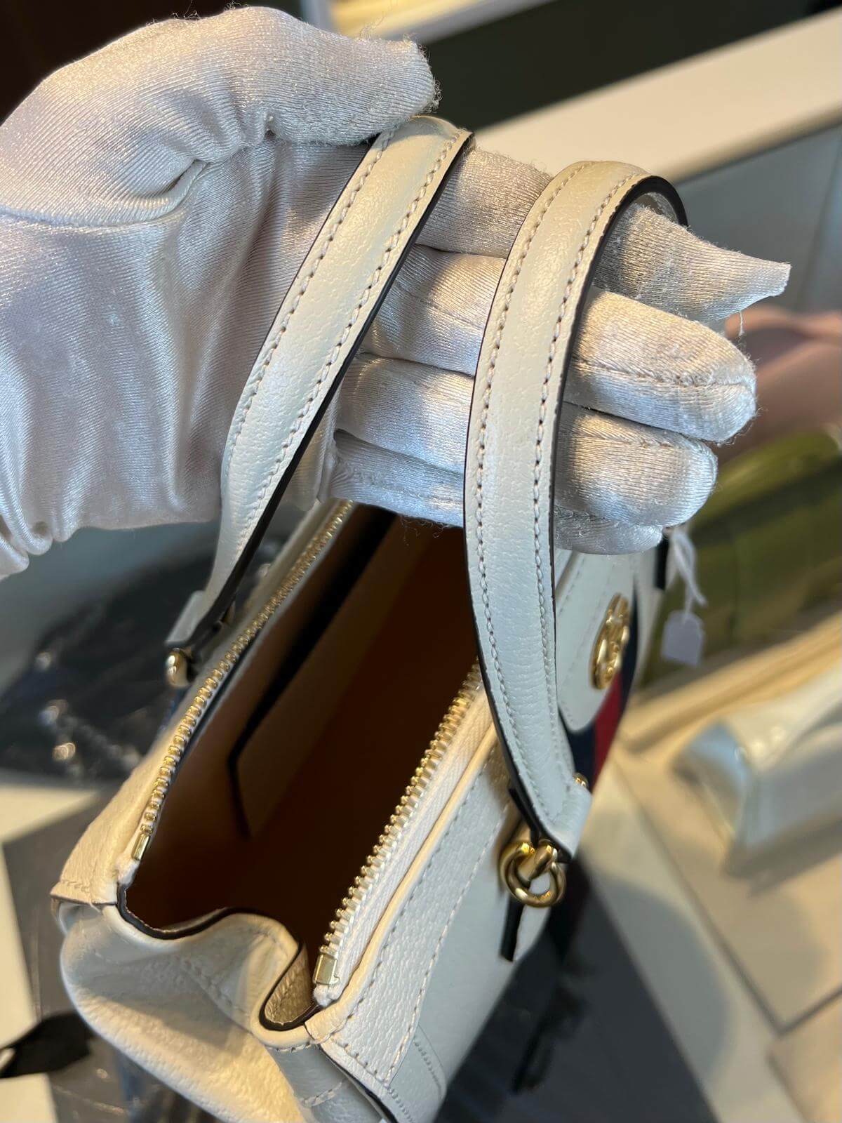 Gucci Ophidia Small Tote Bag - Afbeelding 17