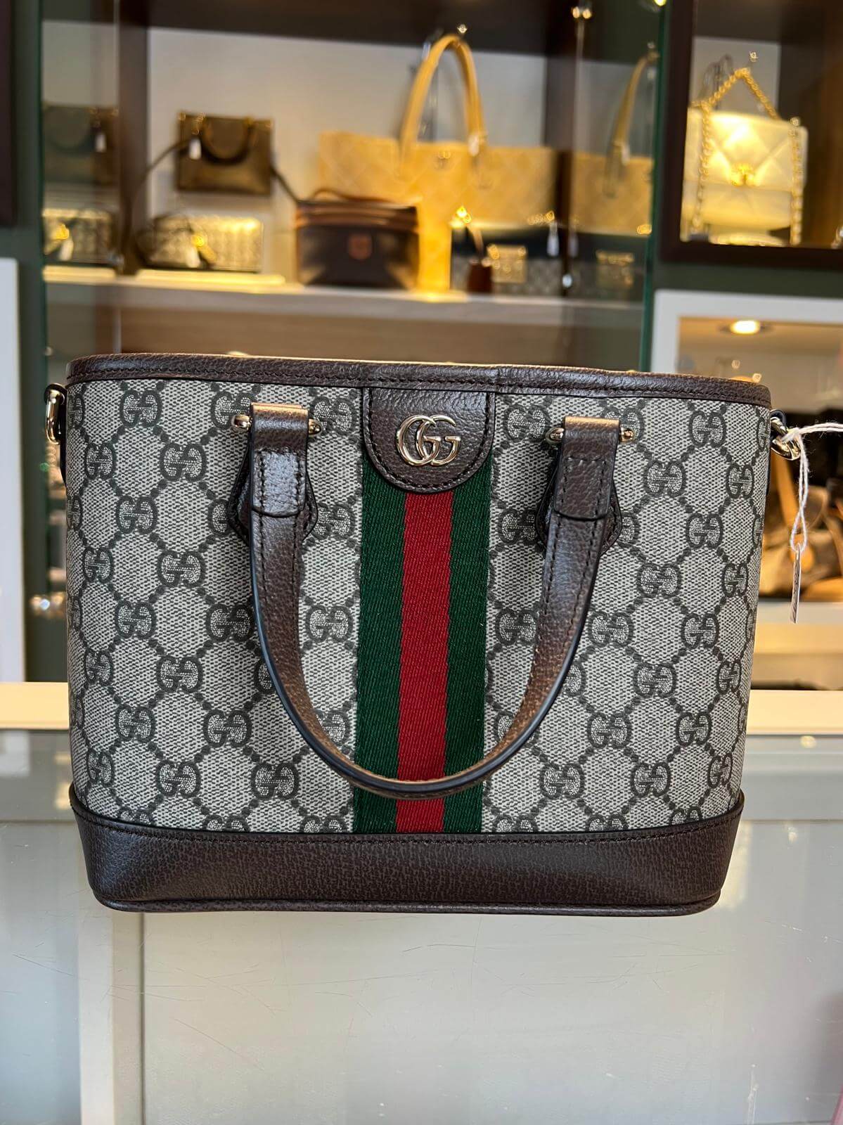 gucci ophidia small tote bag