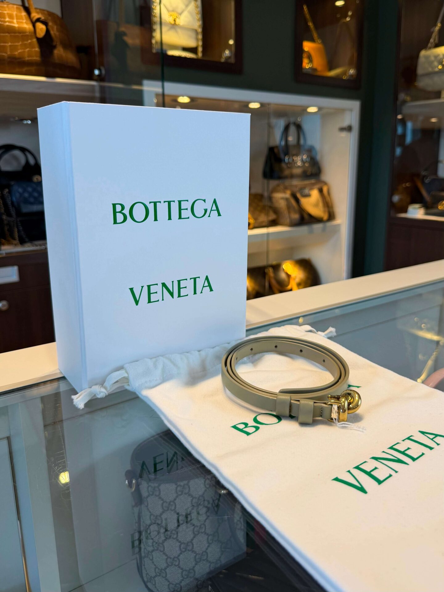 Bottega Veneta Knot Belt 80cm - Afbeelding 2