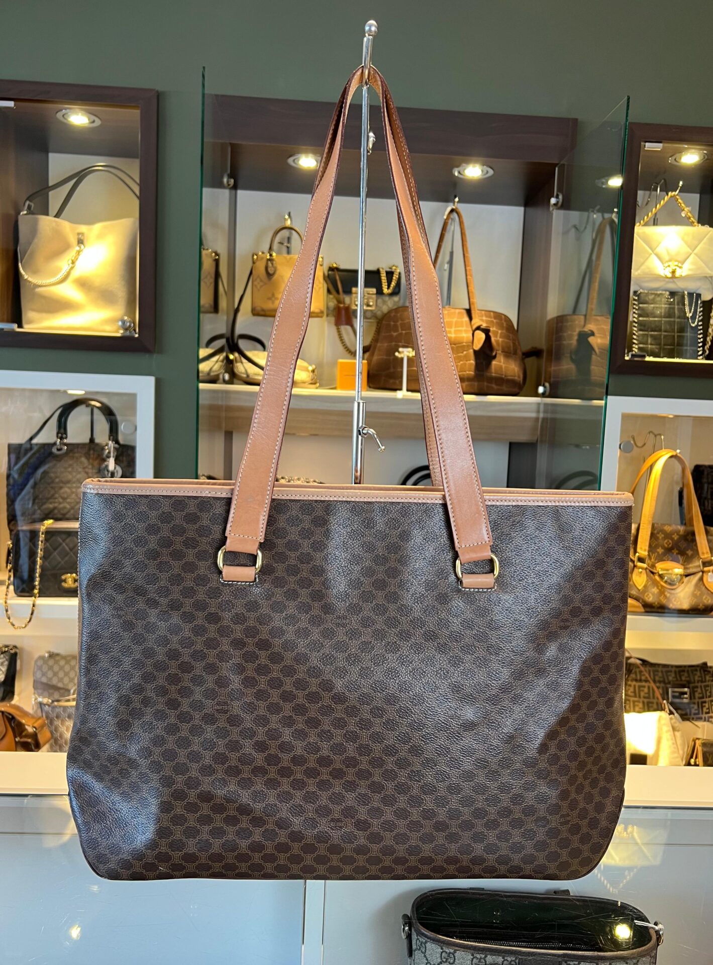 Céline Macadam Tote Bag