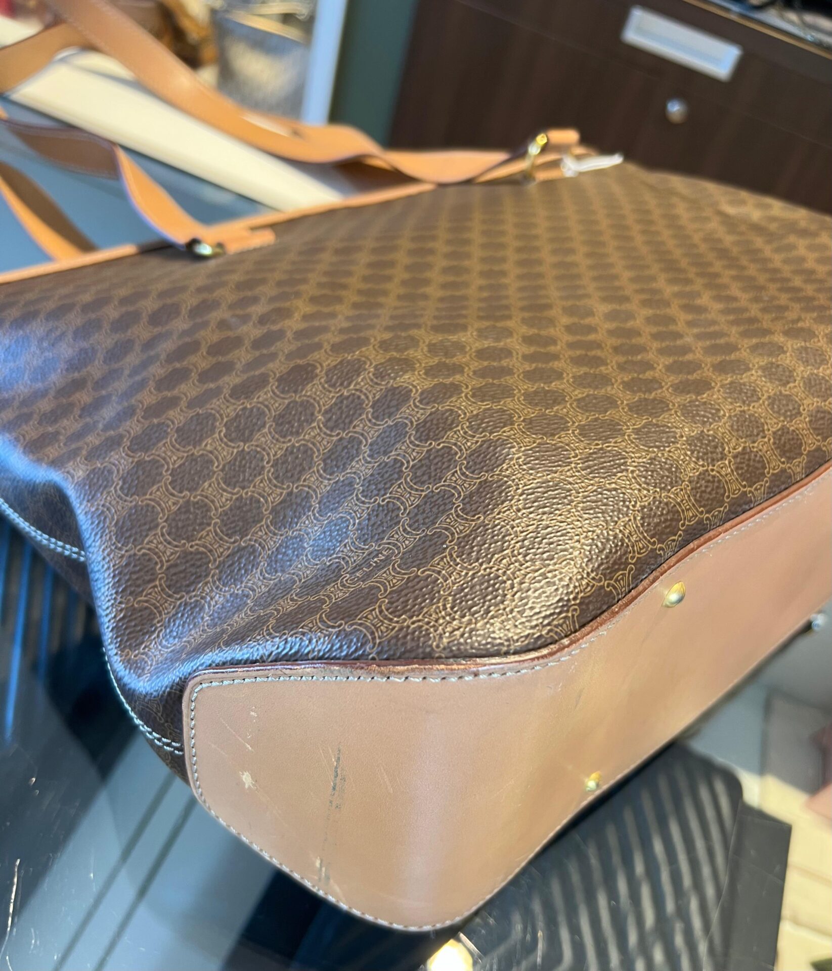 Céline Macadam Tote Bag