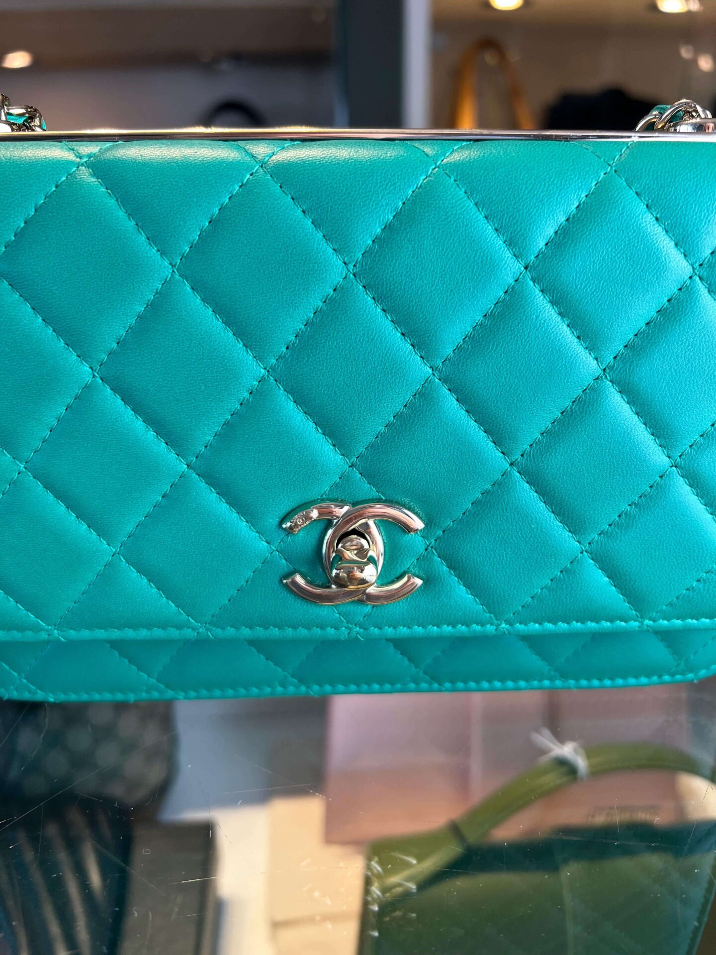 Chanel Trendy CC Wallet On Chain - Afbeelding 3